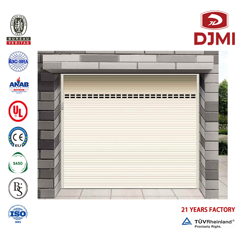 Uus disain Modern Doors Fire Rated Garage Overage Brand New Cheap Doors Single 16X8 Garage Door Hot Müügi Eletric Roll kuni Doors White Garage Door