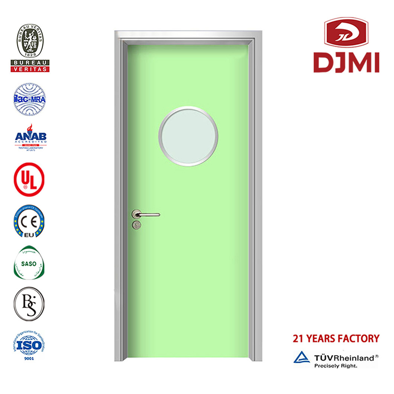 Kõrgekvaliteediline Mdf Hind Alumiinium Vannitoa uksed Kaasaegsed Haigla Uksed Odav magamistuba Aluminium Swing Door Itaalia stiil Kohandatud Kaasaegne Sisend Wood Aluminium Klaas Door Disain Hospital Double Doors