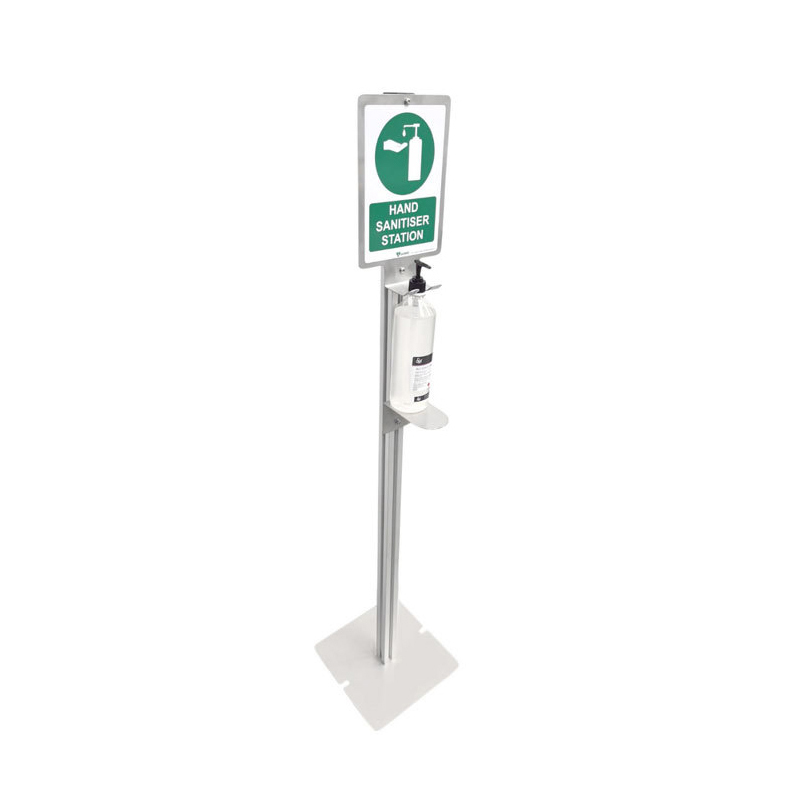 TMJ700 Good Quality Metal Supermarket Pop Reguleeritav Pedestal Poster Stand