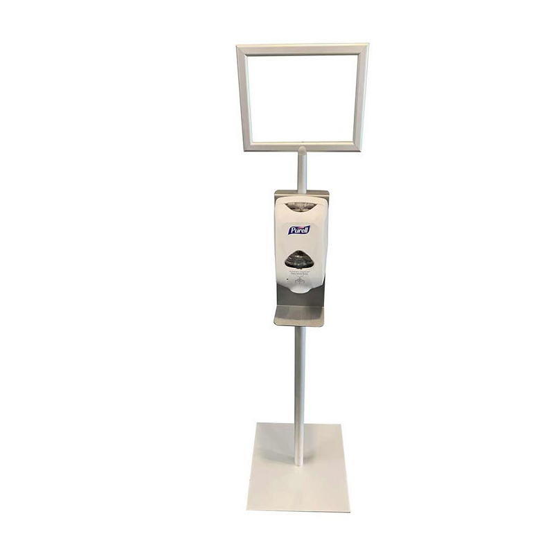 TMJ700 Good Quality Metal Supermarket Pop Reguleeritav Pedestal Poster Stand