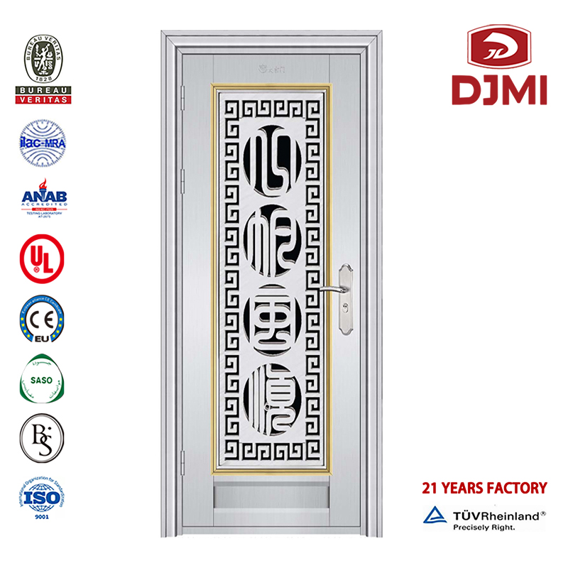 Usr Chinese Factory Outer Leisure Security Kohandatud disain Hispaania stiilis värvimine koos lukksüsteem Stainless Steel Door High Quality Manufacturer Security Doors and Windows värvimine Stainless Steel Grill Door S 304
