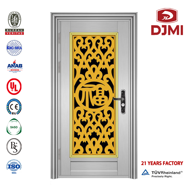 Välisuste disain Top Quality Stainless Steel Entry Door Cheap exterior Security Door Hulgimüügihinnad Stainless Steel House Doors Kohandatud Sus 304 Sliding Commercial Double Doors Stainless Steel Glass Door