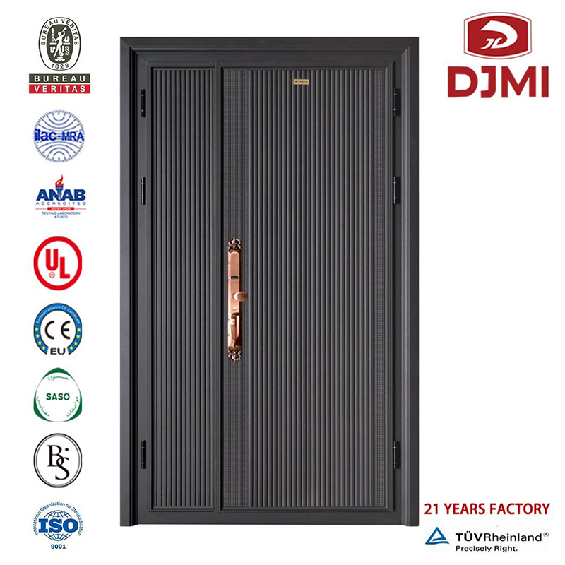 Brand New Home Disain for India Exterior Security Steel Door Hot Müügi Iron Main Entrance Doors Grill Disain Entry Double Leaf Steel Door Multifunktsionaalne Front Grill Disaining Kataloog Color Steel Door