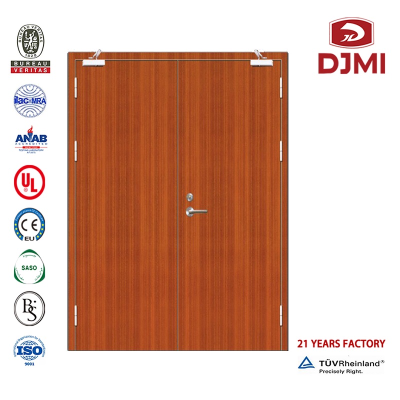 Kohandatud 30 60 90 Minut Hinnatud disain Hotel Wood Lacquer Fire Door New Seadistused Kinnitatud Wooden Hotel Us 90 Min Fire Rated Chinese Factory Wooden Hotel Guest Rm Hinnatud Tuleuks