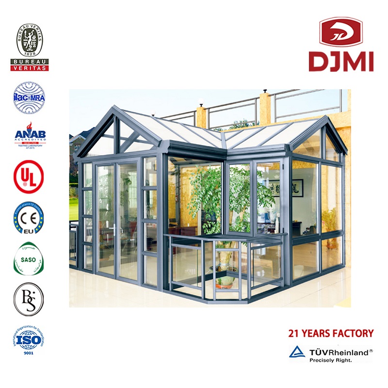 New Disain High Quality Lowes Suntoas Glass Green House Brand New Aluminium Disain Isoleeritud Klaas Sunroom Aluminum Suntoas Hot Müüb Aluminium Aluminum Disain Winter Graden