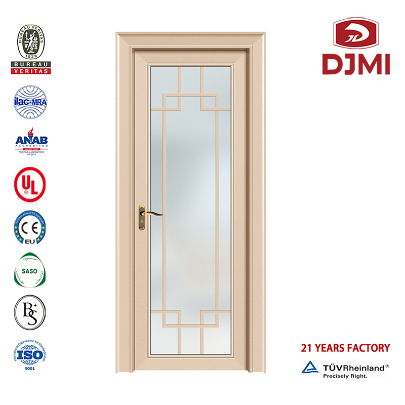 New Disain China Solid Wood Doors Glass Painting Design Interior Wpc Door UaeBrand New Wood Bedfour Vannitoa Klaas Dubai Wpc Door Hot Müük Waterrelate Pu Panel Wpc Composite Door