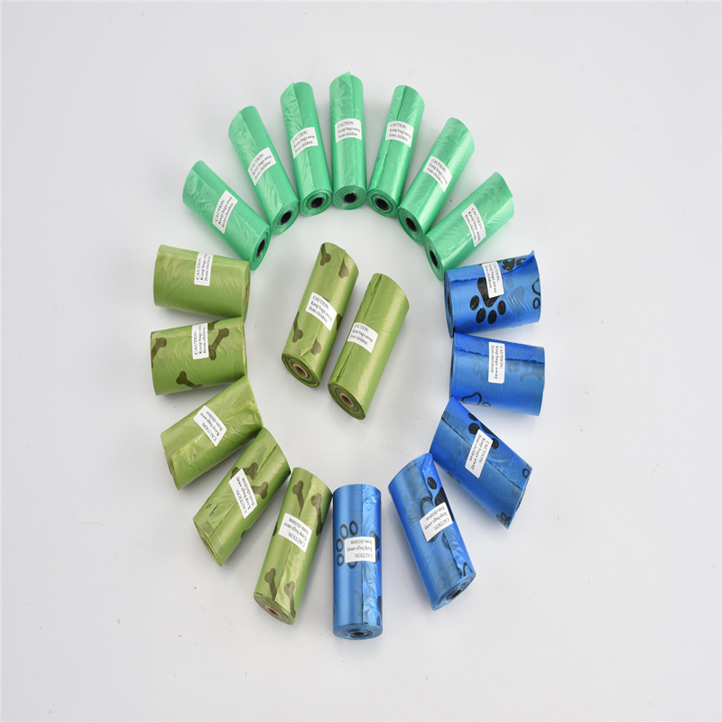 Täielikult biolagundatavad lemmikloomade väljaheidete kotid