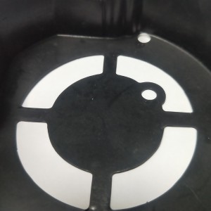 Kõrge temperatuuriga vastupidav must pp isolatsioonikiht 0.43mm leegiaeglusti tihendite töötlemine