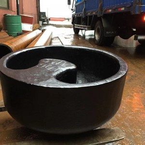 Laeva laev Cast Steel Recessed Bitt Bollard