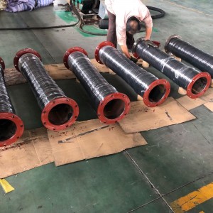 Süvendusvoolik, elastne läga tühjendusvoolik anuma jaoks