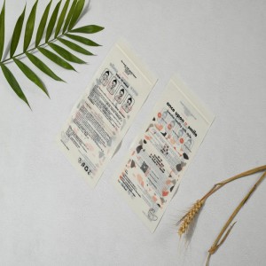 Kohandatud biolagundatav kompostiv väike tõmblukk