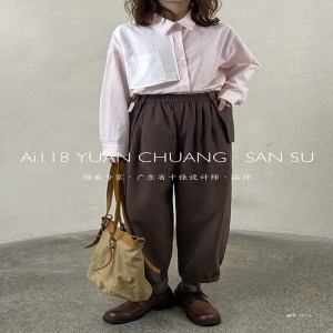 Pants Mná Scaoilte atá curtha in oiriúint d’ócáid ​​d’ócáid ​​ar bith, línéadach cadáis stíl ócáideach is compordaí 11713 Pants Stylish and Loose