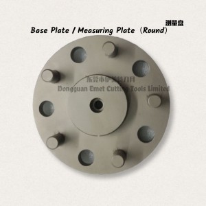 Uirlisí Gearradh Emet \\/ Uirlisí Clampála Workpiece \\/ Bonnphláta (Babhta \\/ Dronuilleogach \\/ Neamhrialta)