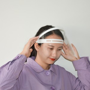 EN166 Jõulude ajal Winter Safety Protective Anti Splash Fog Proof Visor Face Shield Transpare Face Shield Dental