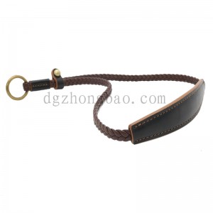 Braided Leathar Pet Leash