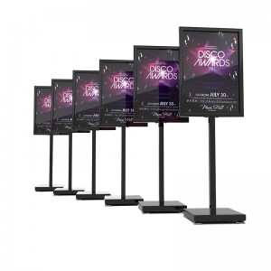 TMJ PP-554 Seastán Urlár Díolachán Te Sealbhóir Póstaeir A3 Sealbhóir Páipéar Inchoigeartaithe