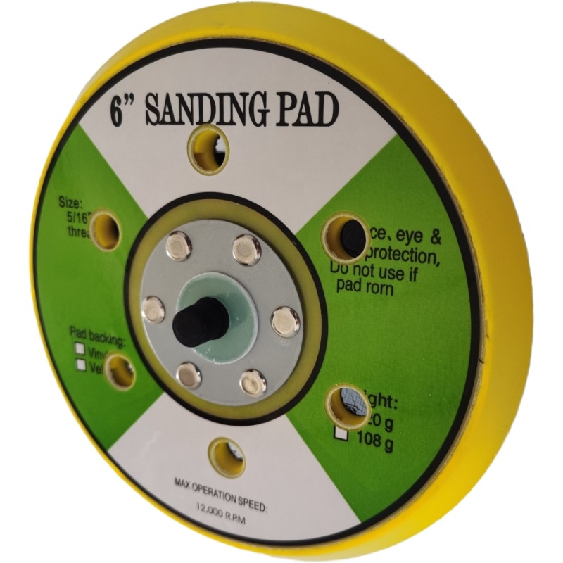 6 eochaircheap snasta dúigh le haghaidh Pad Tacaíochta Diosca Sanding Grinder Uillinn Do Uirlisí Cumhachta Sander Fithiseach Accessories