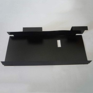 Bileog inslithe ríomhaire lasair-retardant GE-EFR95 Bileog inslithe Gasket inslithe frithdhíonta dubh