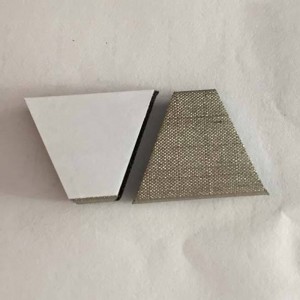 Cúr seoltaí lasair-retardant Téip éadach seoltaí frith-statach Ábhar sciatha Éadach seoltaí