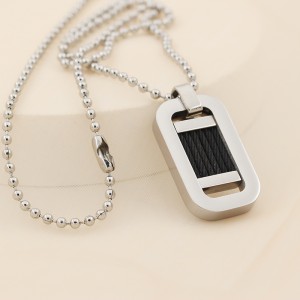 Muince siogairlín sreangán dé-thonn dubh stealla mórdhíola