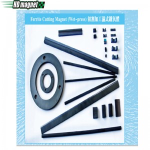 Maighnéad Gearradh Ferrite (Wet-press)