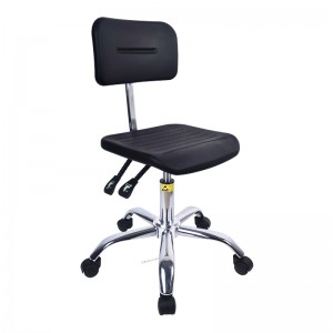 Obair Sábháilteachta Tionscail Cathaoirleach Foghlama PU Glan Antistatach Solúbtha ESD