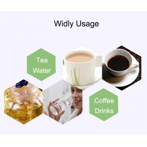 Lógó saincheaptha Cupaí caife saor ó chomhshaoil ​​BPA cupáin indiúscartha stáirse arbhar cupáin in-bhithmhillte