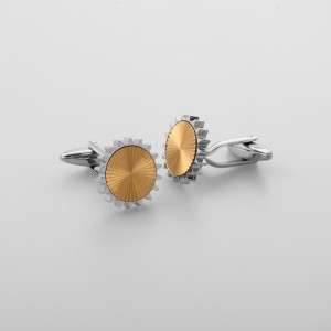 Cufflinks Cruach Dhosmálta Shining Cufflinks Shirt Lips 18K Gold
