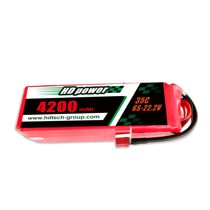 Ceallraí lipo HD POWER 4200mAh 35C 6S 22.2V