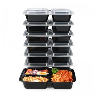 Ökopärased toidupakendid Puu- ja köögivilja äravõtmine ühekordselt kasutatav ohutu plastne toidukonteiner