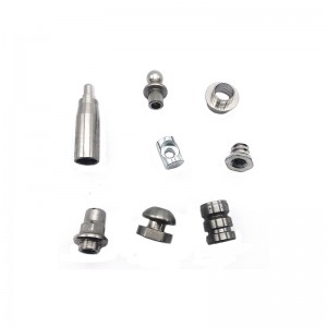 Külmstantsitud algseadmete valmistaja kohandatud terase külmrubriikide osad Külmstantsitud komponendid