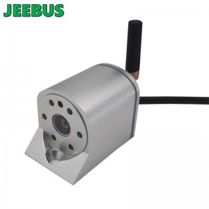 Ceamara Slándála WIFI Gan Sreang 2.4GHz le Córas Monatóireachta Páirceála Monatóra DVR 7inch DVR le haghaidh Feithicil Forlktruck agus Innealtóireachta