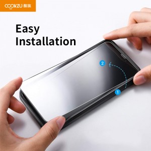 Kuum 9H Premium Tempered Glass Screen Film for Apple Iphone 11 Pro Screen Protector