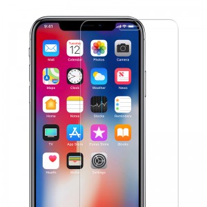 Scannán Scáileán Gloine Teochta Préimhe Te 9H Do Protecto Scáileán Apple Iphone XS