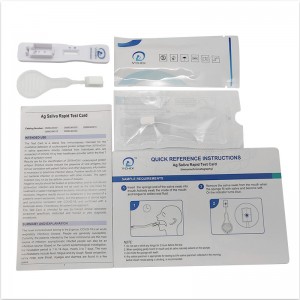 An Kit Tástála Mear V-CHEK ™ 2019-nCoV Ag, Swab Seile Éasca & Simplí