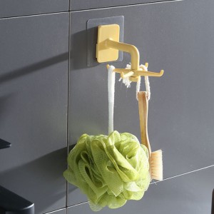 Poll crúcaí sclóine Cistine JASON Hook seomra folctha ilfheidhmeach stórálaneamh-rianaithe saor in aisce