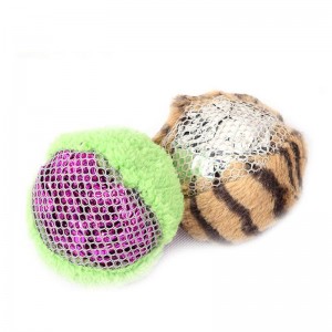 Liathróid scragall stáin bréagán cat