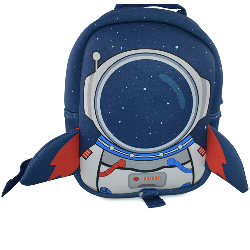 2021 uus 3D Cute Cartoon Neoprene Animal Waterrelate Schoolbag Kids Back Pack