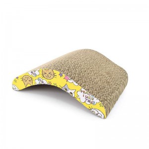 Bord Scratch Cat V-chruthach