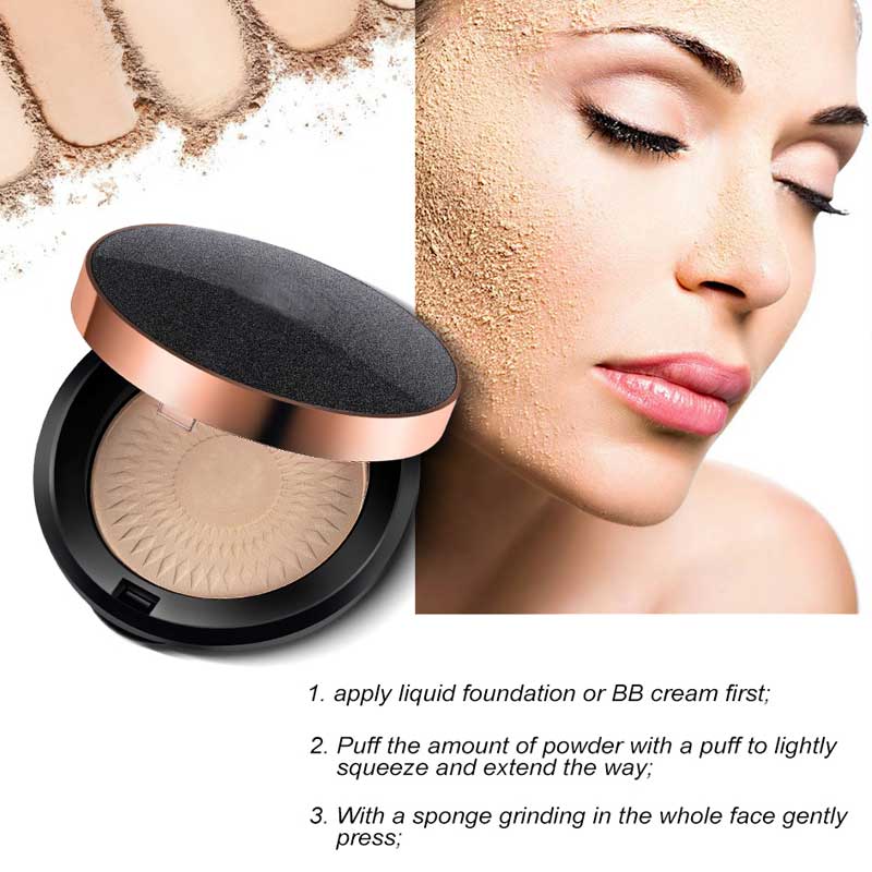 Makeup Cosmaideach saincheaptha Púdar brúite