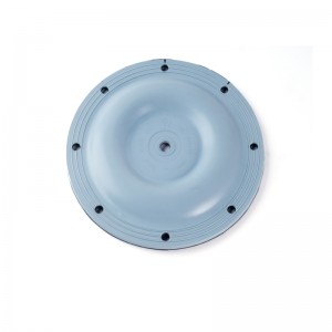 Diaphragm Rubair Caidéal Aeroibrithe Déantús Diaphragm PTFE Do Rialtóir Páirteanna Gabhálais Aeroibrithe