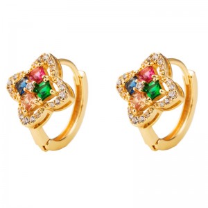 Faiseanna hEorpa agus Meiriceánach Retro Wish Retro AliExpress cluaisenua plátáilte copair-plátáilte le cluaise daite siorcáin