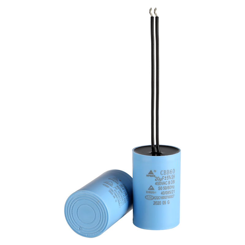 10UF 450V 50 N60HZ SH S0 CBB60 Capacitor le haghaidh meaisínníocháin