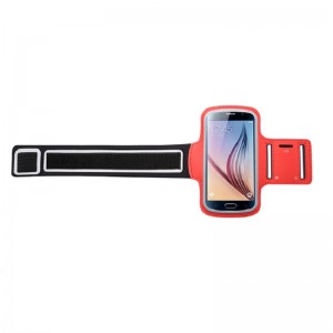 Rith Spóirt Fitness Mála lámh fón póca le strap banna le haghaidh rith