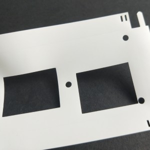 FR1 Bileog inslithe White 0.25mm Insliú lasair lasair lasair retardant ríomhaire inslithe ríomhaire