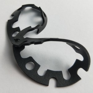 Flame retardant turraing ionsú turraing poron le-32 foam dubh ina saothraítear rónta foam bulc mhúnlú cúr mórdhíola