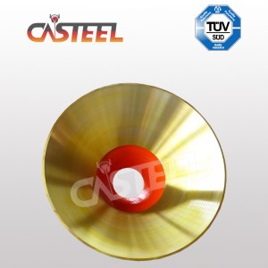 Ardfheidhmíocht HP200, HP300 Cón Crusher Bowl Liner, Fáinne MANTLE agus Cuasach