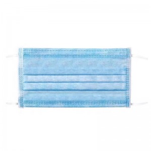 Lógó Saincheaptha Grád Lárúil 3ply Neamhfhite Aghaidh Neamhfhite Aghaidh Masc