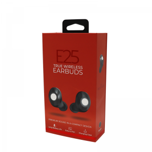 Monaróir Cardboard Monaróir Priontáil Bosca Pacáistiú Flap Flap Óir Flap do phacáistiú leictreonaice tomhaltóra