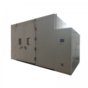 Bth Walk-I Teocht Teocht Comhshaoil ​​Bogthaise Sém tástála aeráide/Walk-i Bosca Tástála Teochta agus Taise Bogthaise